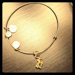 Alex and ani unicorn bangle